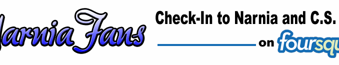 Check into Narnia and C.S. Lewis on FourSquare